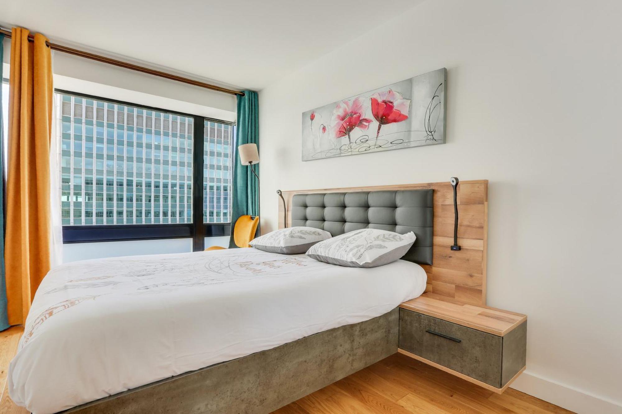 Paris Luxury Apartment 75M2 With Eiffel Tower View, 1 Min Metro, Parking מראה חיצוני תמונה